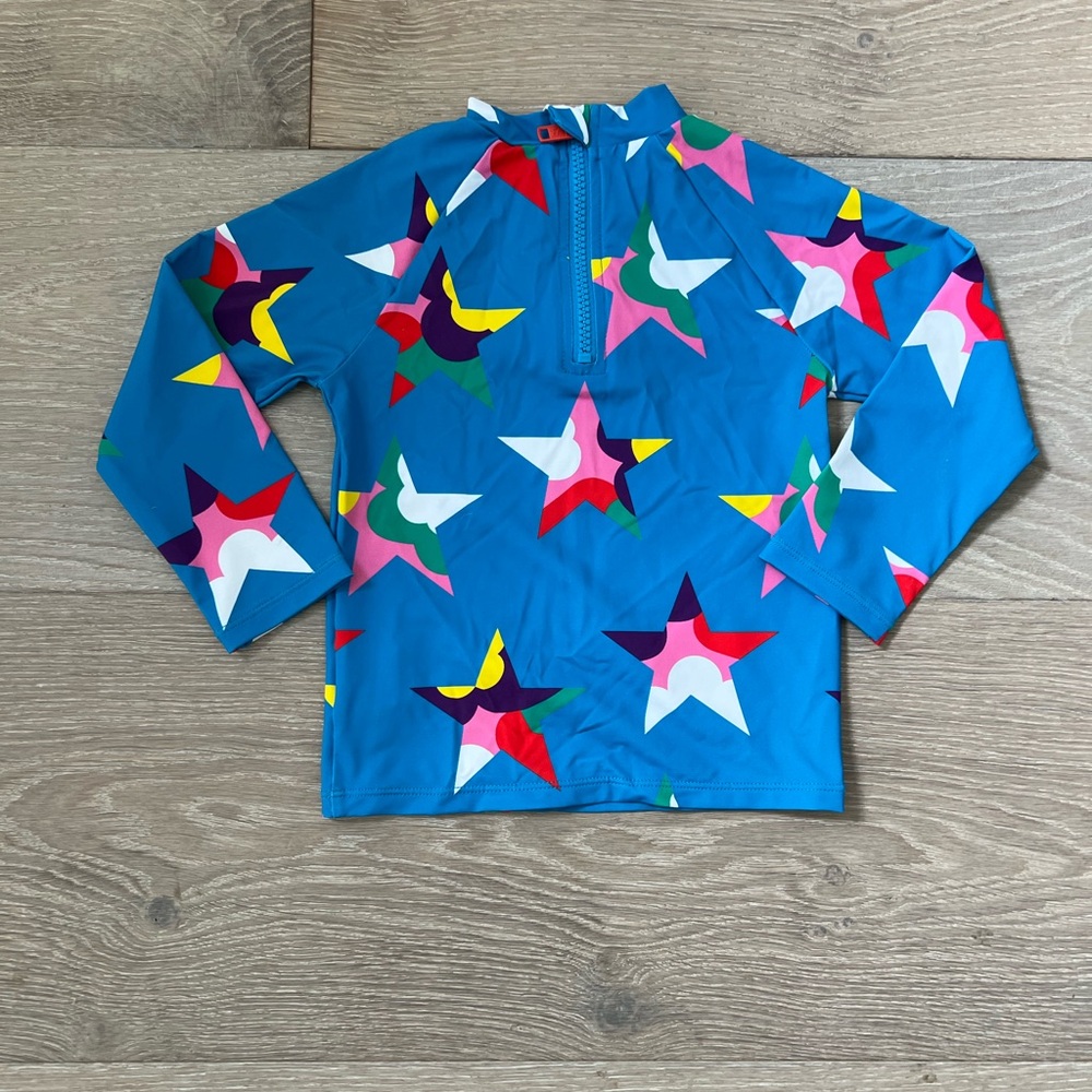 KIDS Stella McCartney Star Print Rashguard